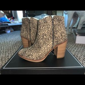 BRAND NEW MIA Cheetah Booties Women’s Size 6